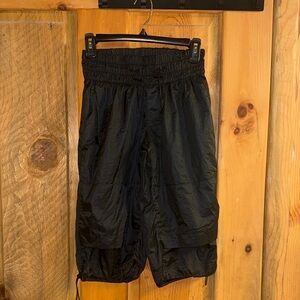 Black Women's Lightweight Drawstring Shorts